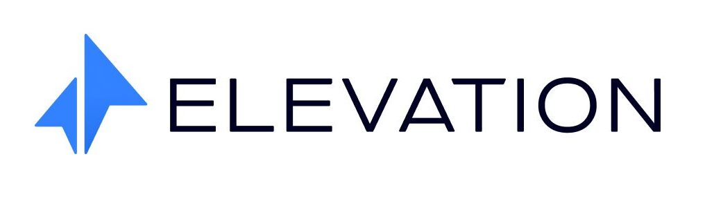 A logo of the word " elevate ".