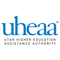 A logo of the utah higher education assistance authority.