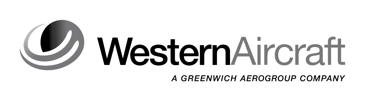 A black and white image of the western logo.