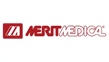 Mert Medical logo in red and white.