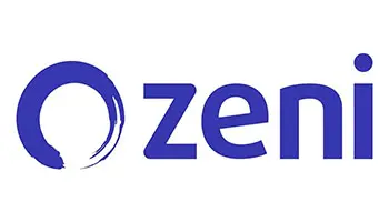 Zenit logo with a blue circle.