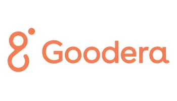 Gooodera logo with stylized 